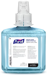 HAND SOAP, FOAMING, REFILL, PURELL HEALTHCARE, FRAGRANCE-FREE, ES6, 1200 ML, 1/EA LARGE